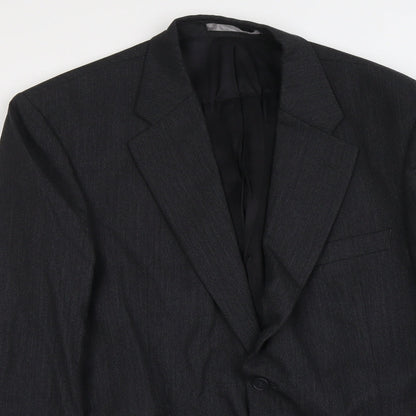 Mens UK Size L Marks and Spencer Regular Grey Suit Jacket