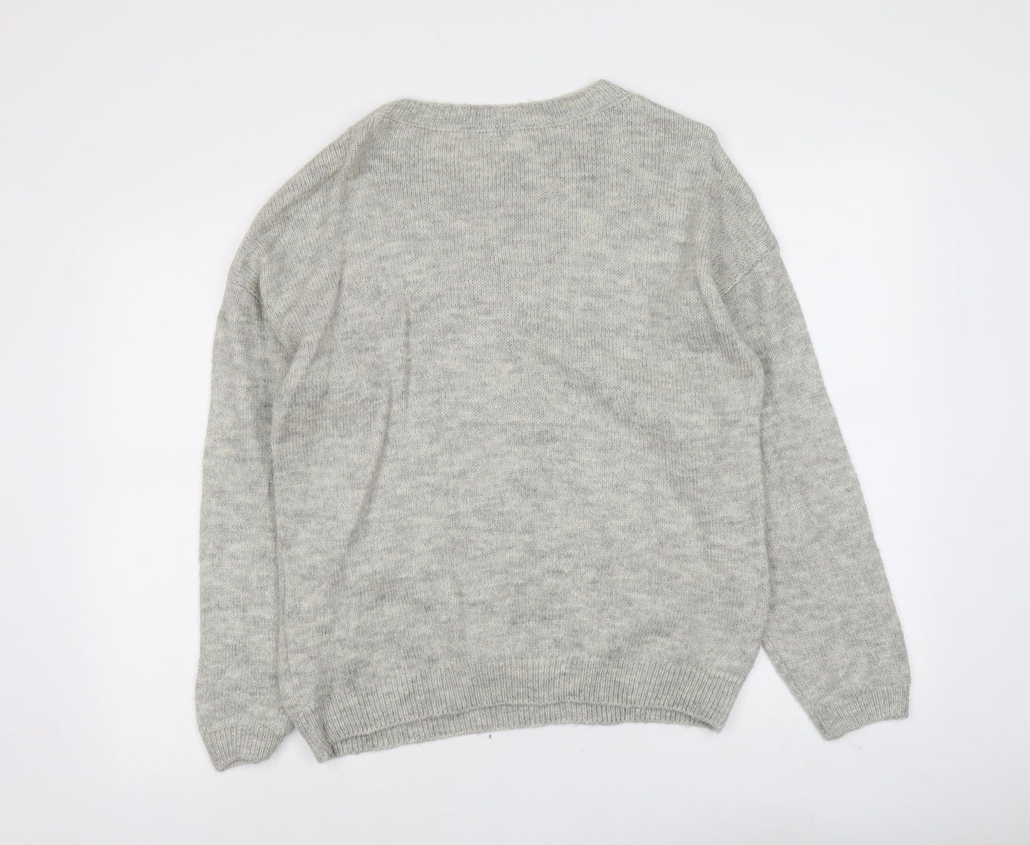 Womens UK Size 12 Roman Green Pullover Jumper