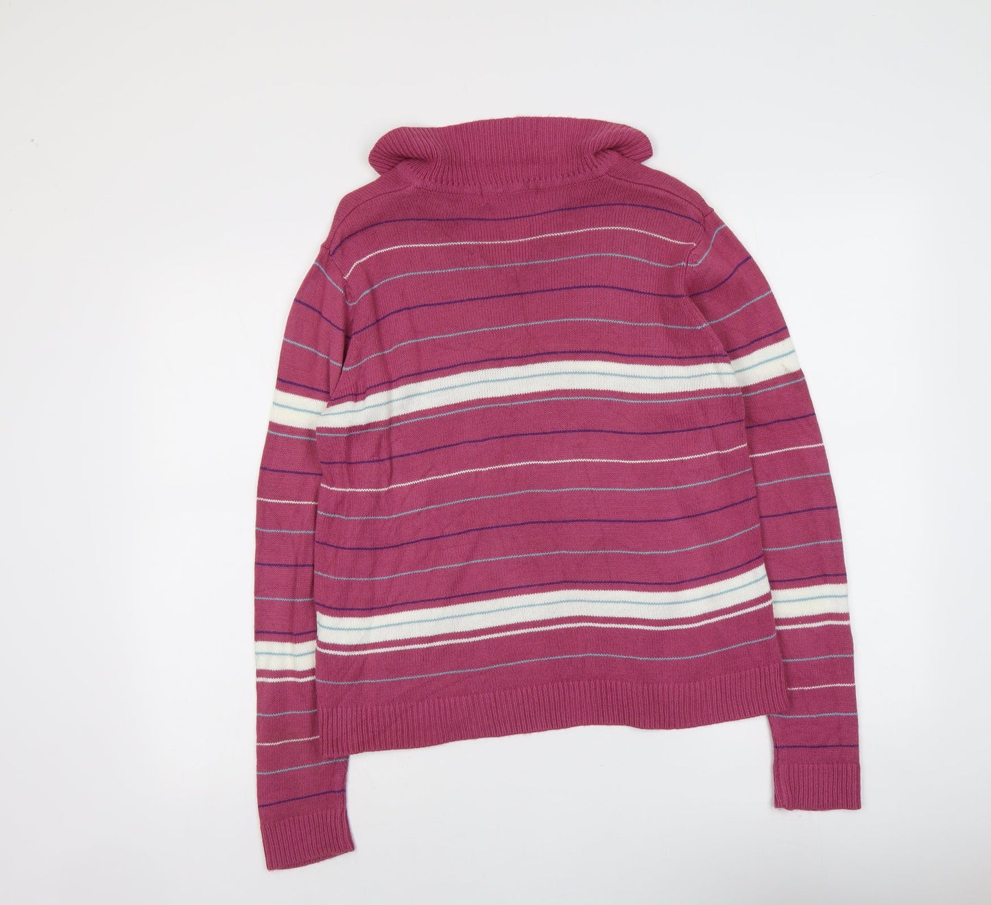 Womens UK Size 14 EWM Purple Pullover Jumper