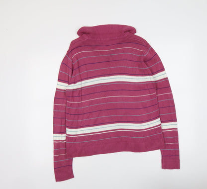 Womens UK Size 14 EWM Purple Pullover Jumper