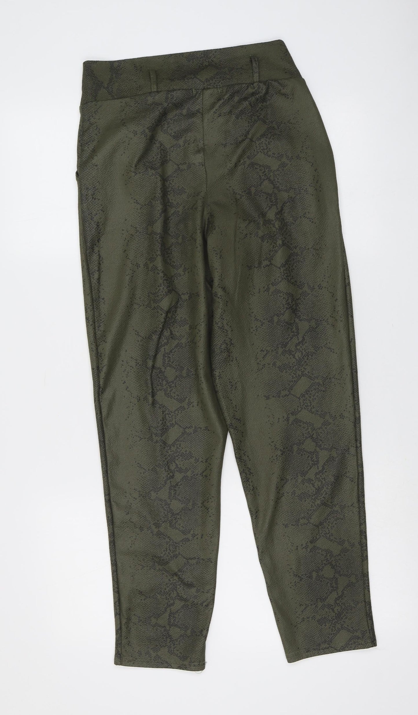 Womens UK Size 10 I SAW IT FIRST Regular Fit Jegging Green Trousers