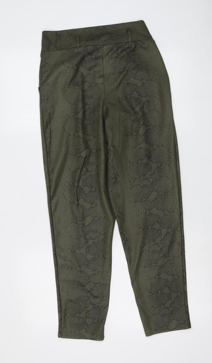 Womens UK Size 10 I SAW IT FIRST Regular Fit Jegging Green Trousers