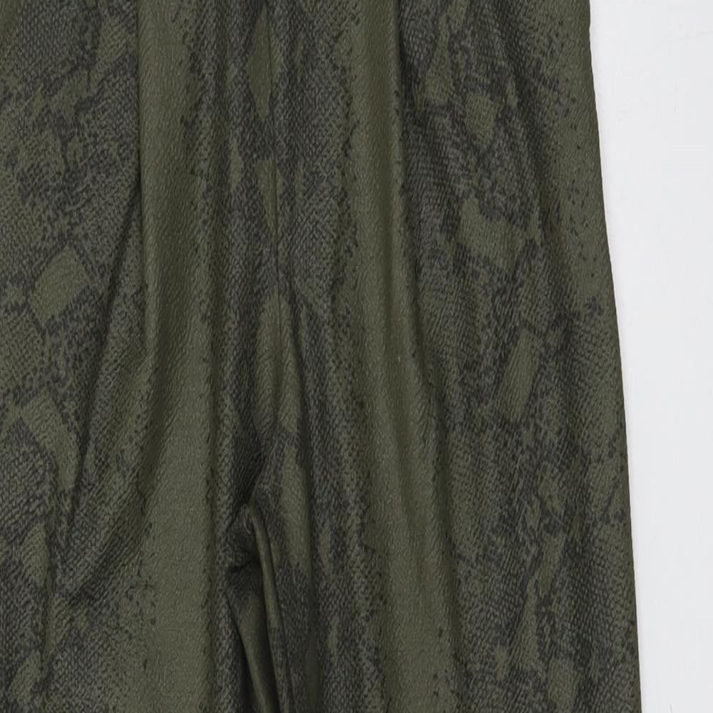 Womens UK Size 10 I SAW IT FIRST Regular Fit Jegging Green Trousers