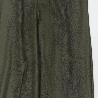 Womens UK Size 10 I SAW IT FIRST Regular Fit Jegging Green Trousers