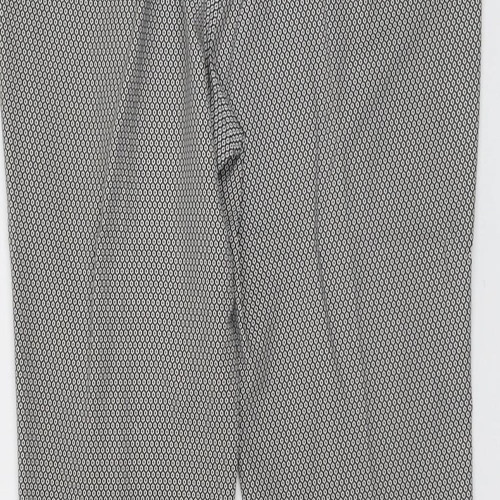 Womens UK Size 16 Miss Selfridge Regular Fit  Black Trousers