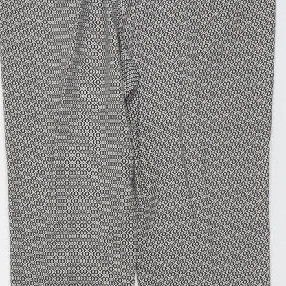 Womens UK Size 16 Miss Selfridge Regular Fit  Black Trousers