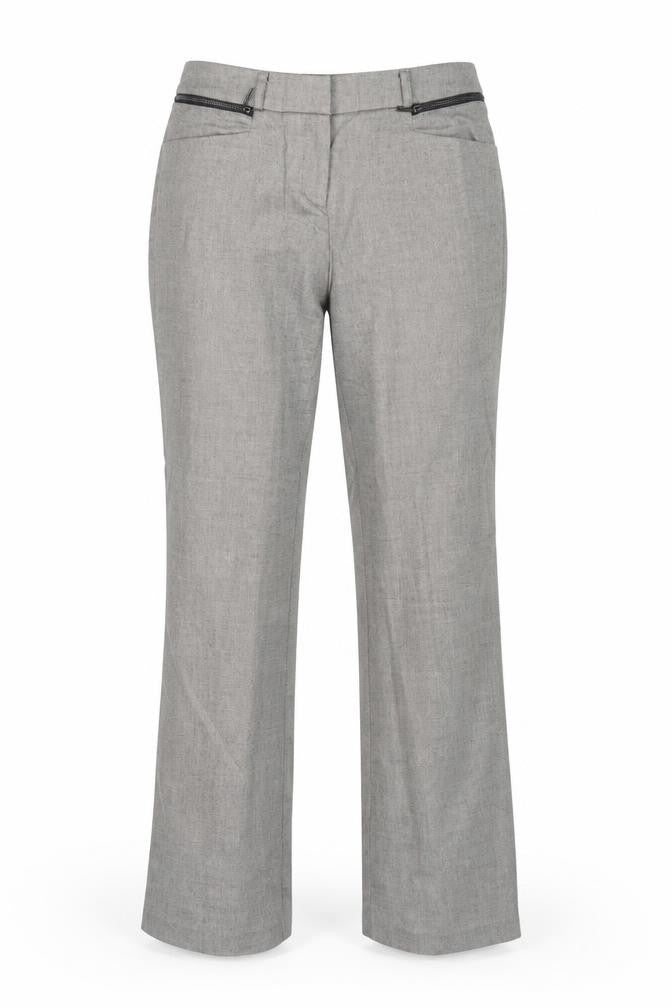 Womens UK Size 8 ORSAY Regular Fit  Brown Trousers