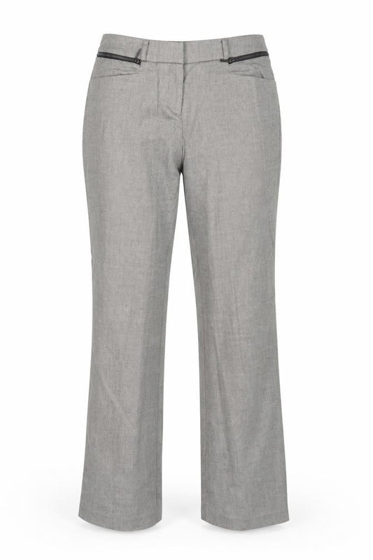 Womens UK Size 8 ORSAY Regular Fit  Brown Trousers