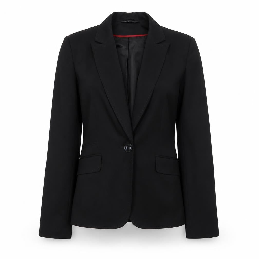 Womens UK Size 12 BHS Regular Black Suit Jacket