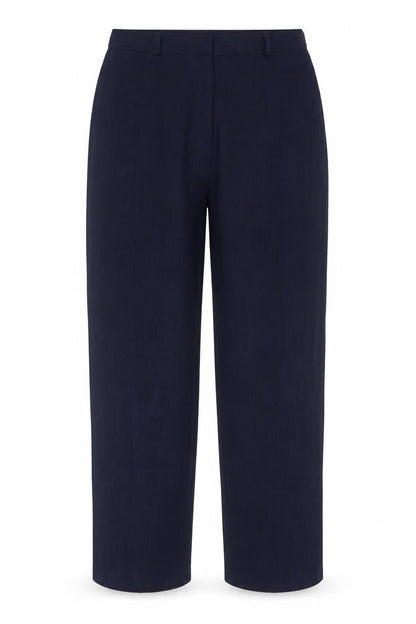Womens UK Size 12 Classics Regular Fit  Blue Trousers