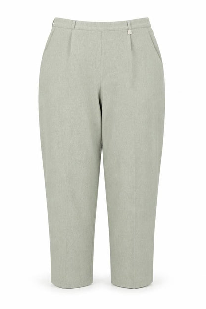 Classics Womens Green Polyester Trousers Size 18 Regular