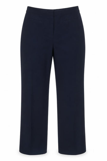 Womens UK Size 14 Mia Moda Regular Fit Dress Pants Blue Trousers