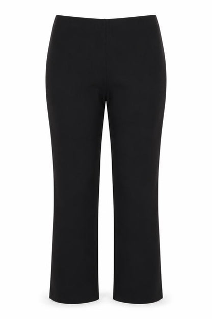 Classics Womens Black Polyester Trousers Size 14 Regular