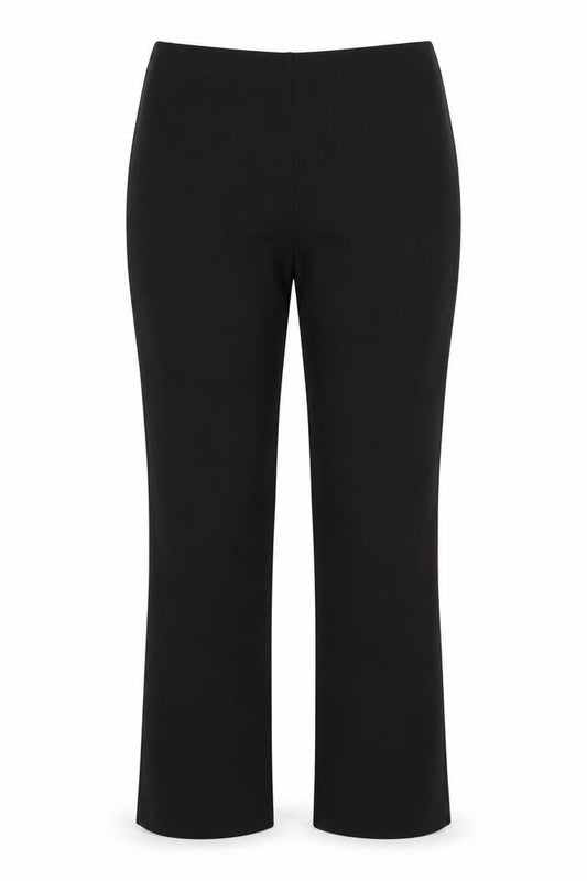 Womens UK Size 14 Classic Regular Fit  Black Trousers