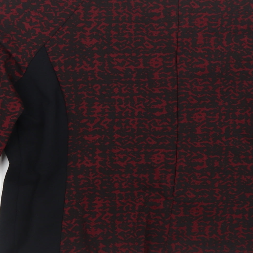 Womens UK Size 10 Marks and Spencer Red Basic Blouse