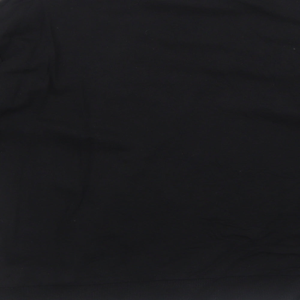H&M Womens Black Cotton Pullover Sweatshirt Size S Pullover - New York