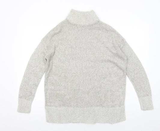 Womens UK Size S New Look Beige Pullover Jumper