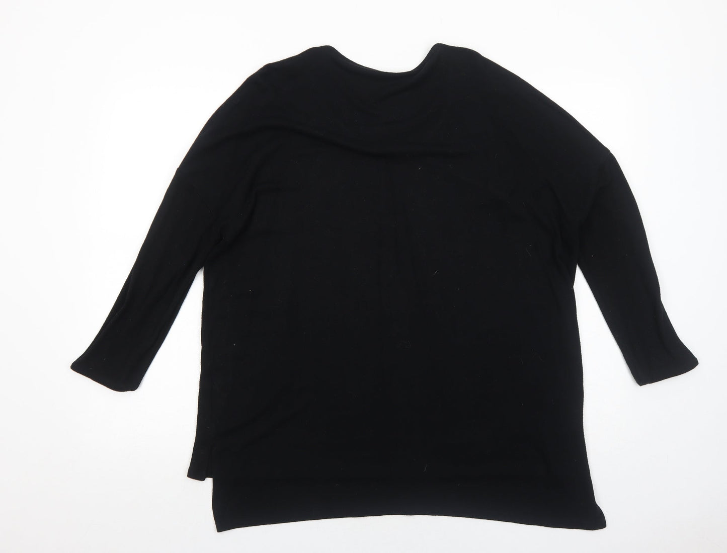 Womens UK Size M Zara Black Pullover Jumper