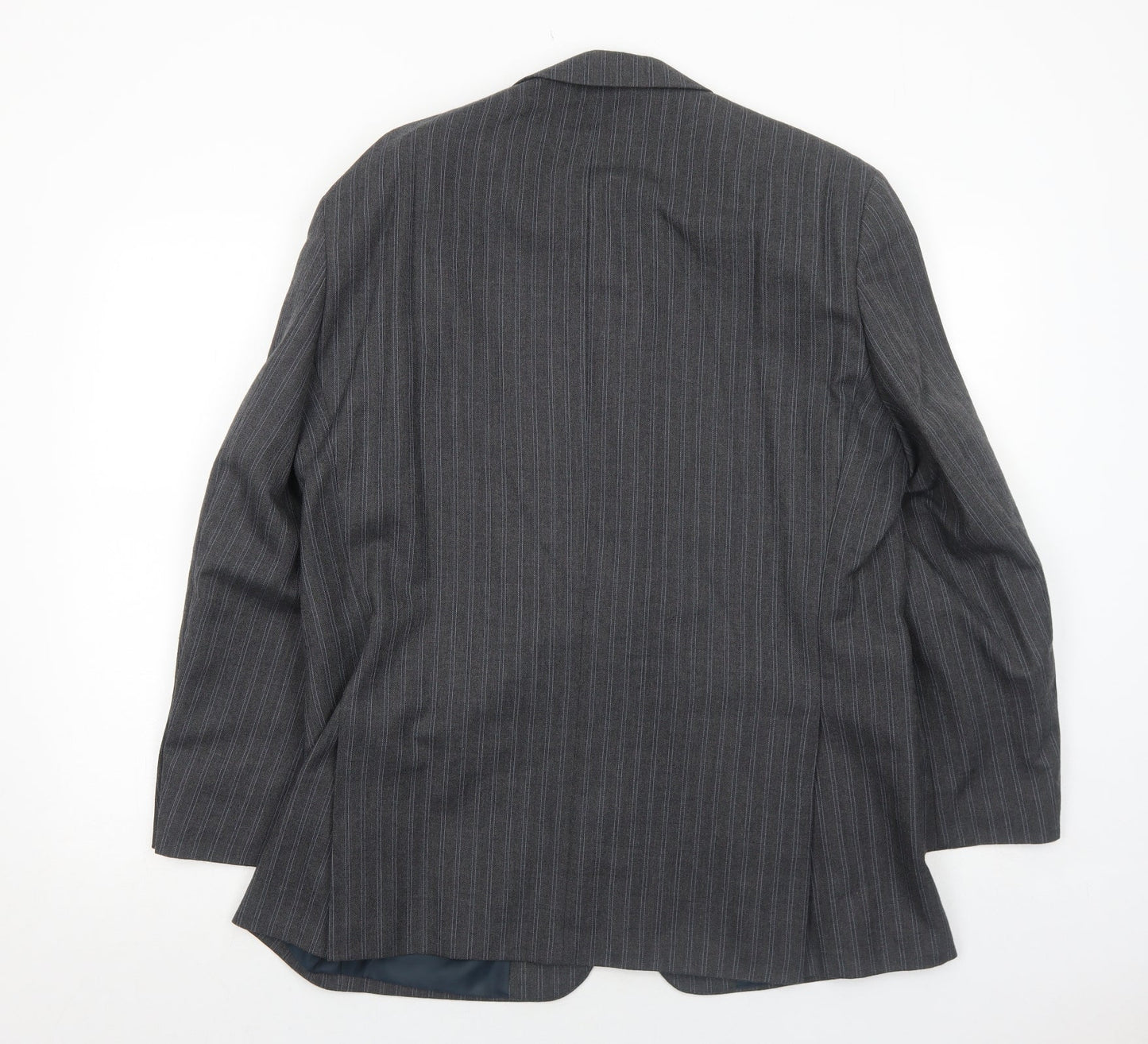 Mens UK Size 42 Preworn Regular Grey Suit Jacket
