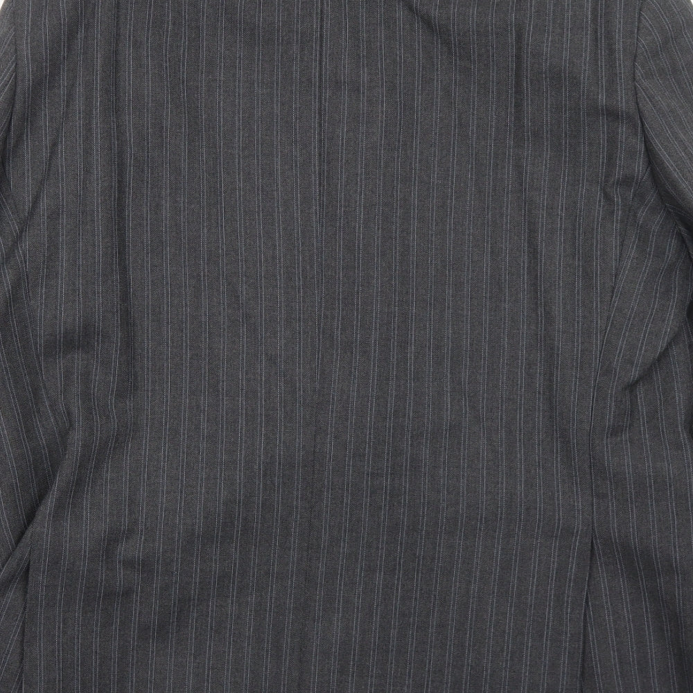 Mens UK Size 42 Preworn Regular Grey Suit Jacket