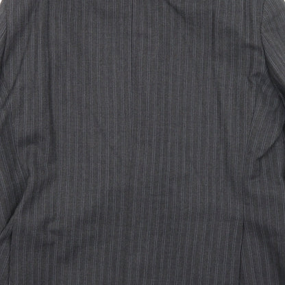 Mens UK Size 42 Preworn Regular Grey Suit Jacket