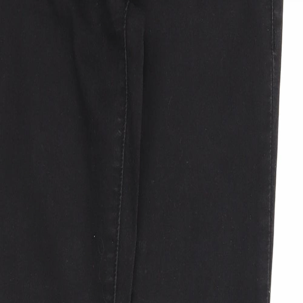 Dittos Womens Black Cotton Skinny Jeans Size 27 in Regular Zip