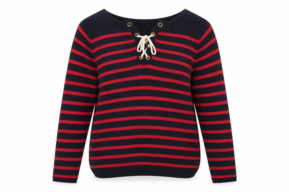 Womens UK Size M Springfield Red Pullover Jumper