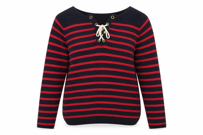 Womens UK Size M Springfield Red Pullover Jumper