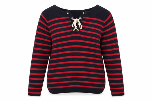 Womens UK Size M Springfield Red Pullover Jumper