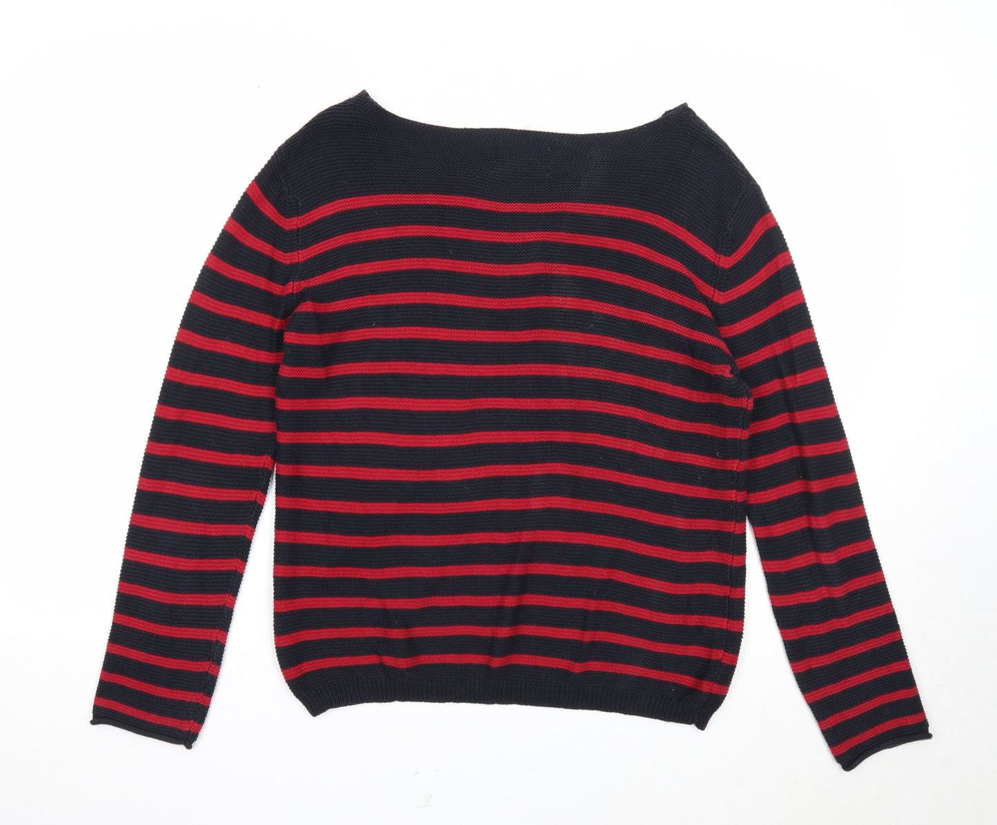 Womens UK Size M Springfield Red Pullover Jumper