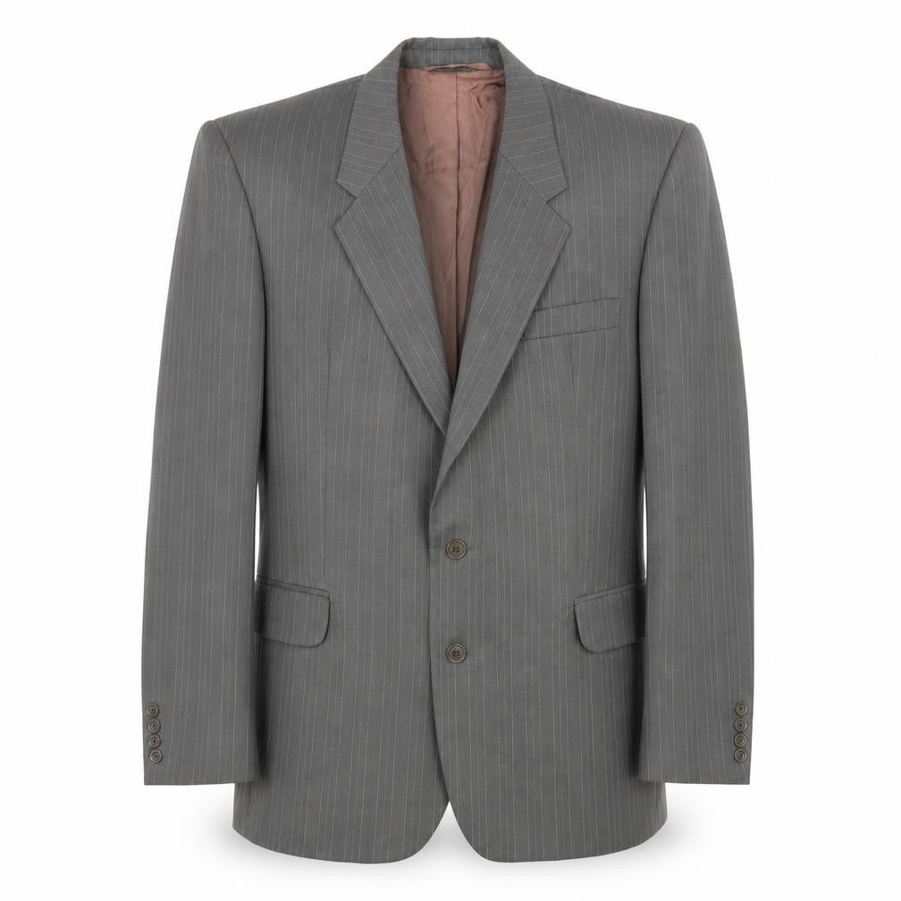 Mens UK Size 42 Preworn Regular Grey Suit Jacket