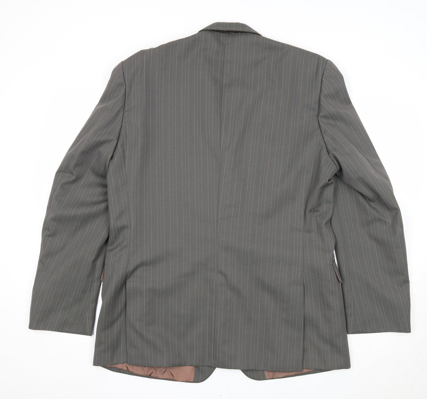 Mens UK Size 42 Preworn Regular Grey Suit Jacket