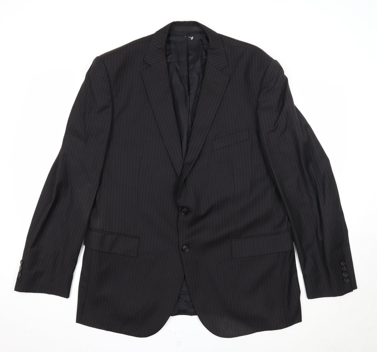 Mens UK Size 44 Marks and Spencer Regular Black Suit Jacket