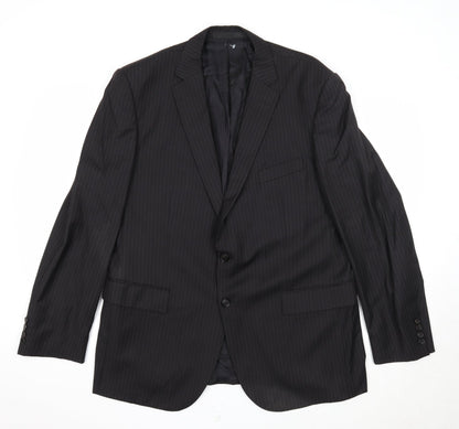 Mens UK Size 44 Marks and Spencer Regular Black Suit Jacket
