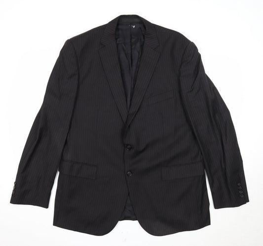 Mens UK Size 44 Marks and Spencer Regular Black Suit Jacket