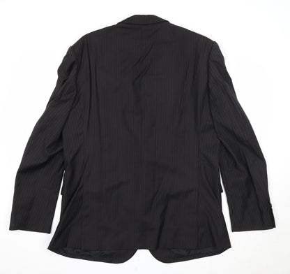 Mens UK Size 44 Marks and Spencer Regular Black Suit Jacket