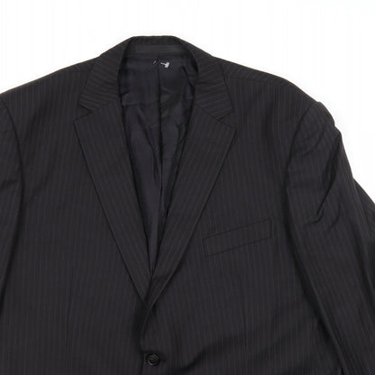 Mens UK Size 44 Marks and Spencer Regular Black Suit Jacket