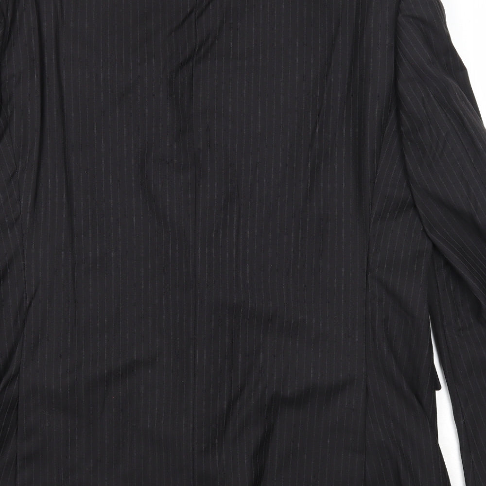 Mens UK Size 44 Marks and Spencer Regular Black Suit Jacket