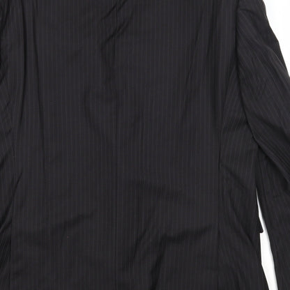 Mens UK Size 44 Marks and Spencer Regular Black Suit Jacket