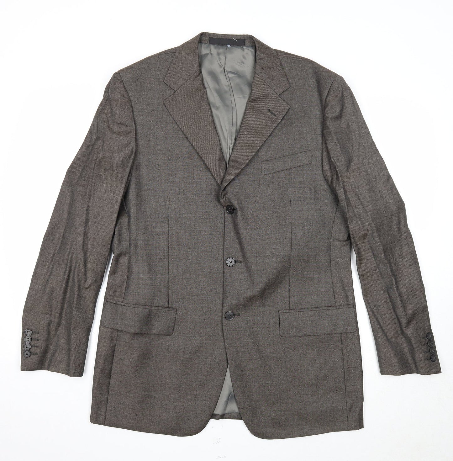 Mens UK Size 40 Marks and Spencer Regular Grey Suit Jacket