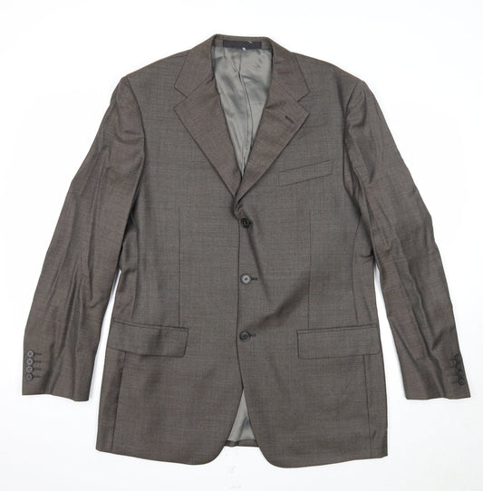 Mens UK Size 40 Marks and Spencer Regular Grey Suit Jacket