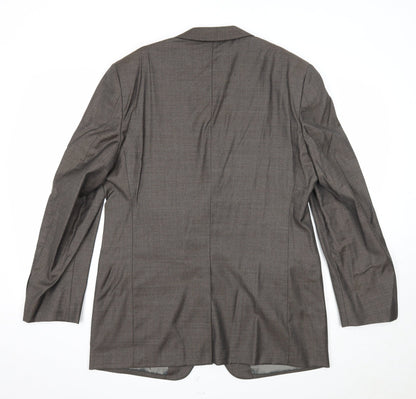 Mens UK Size 40 Marks and Spencer Regular Grey Suit Jacket