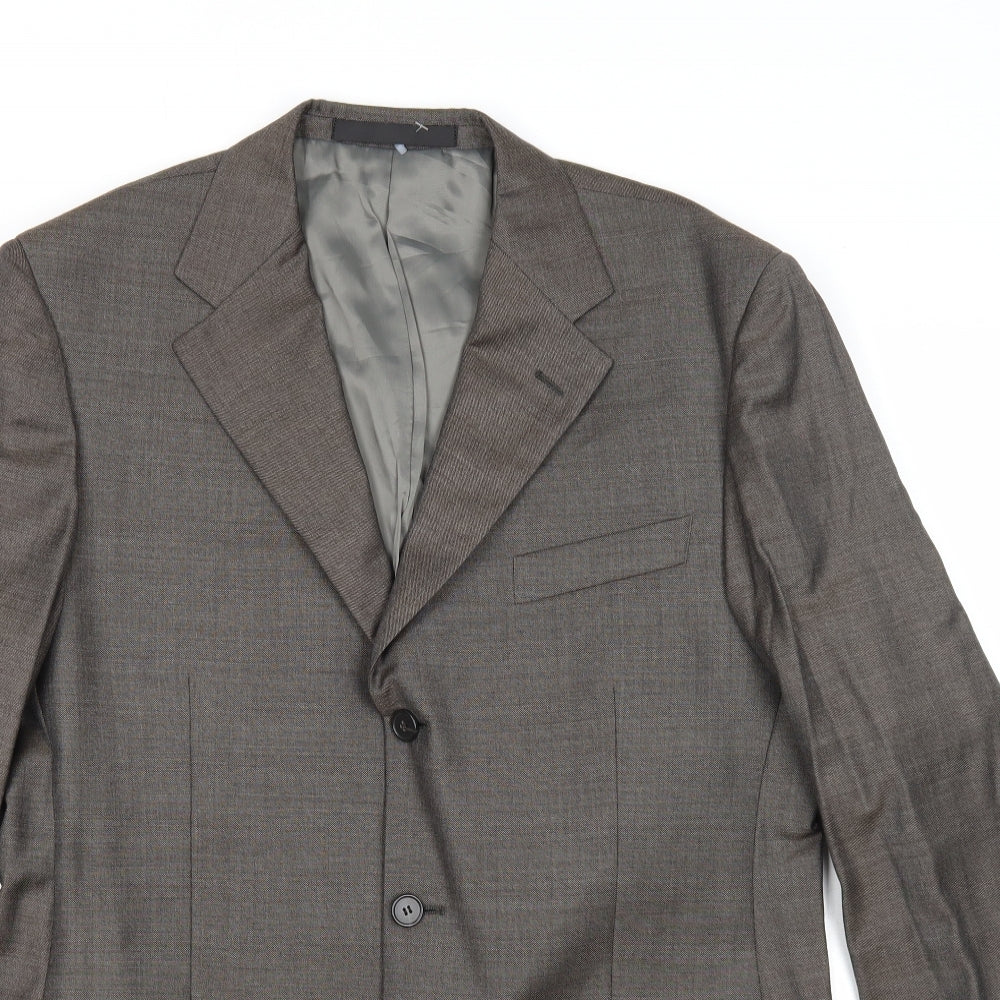 Mens UK Size 40 Marks and Spencer Regular Grey Suit Jacket