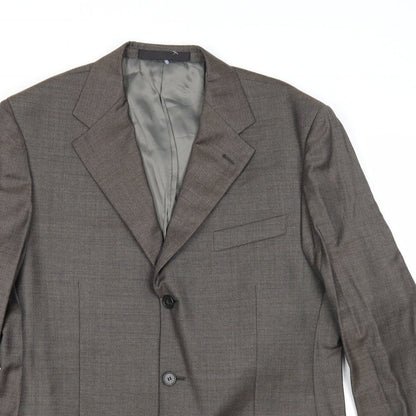 Mens UK Size 40 Marks and Spencer Regular Grey Suit Jacket