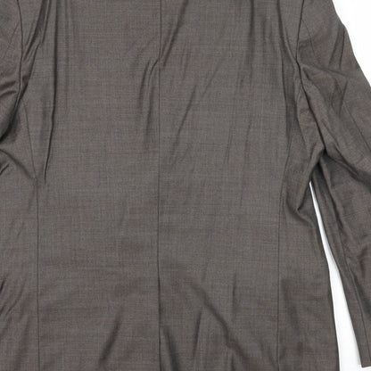 Mens UK Size 40 Marks and Spencer Regular Grey Suit Jacket