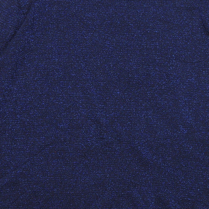 Womens UK Size M Bonmarché Blue Pullover Jumper