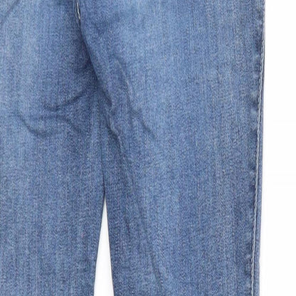 Hollister Womens Blue Cotton Skinny Jeans Size 26 in L30 in Regular Zip