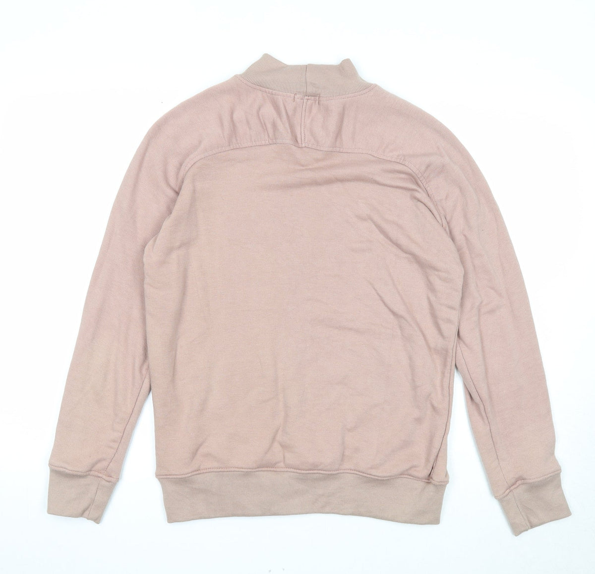 Nasty Gal Womens Pink Cotton Pullover Sweatshirt Size 10 Pullover