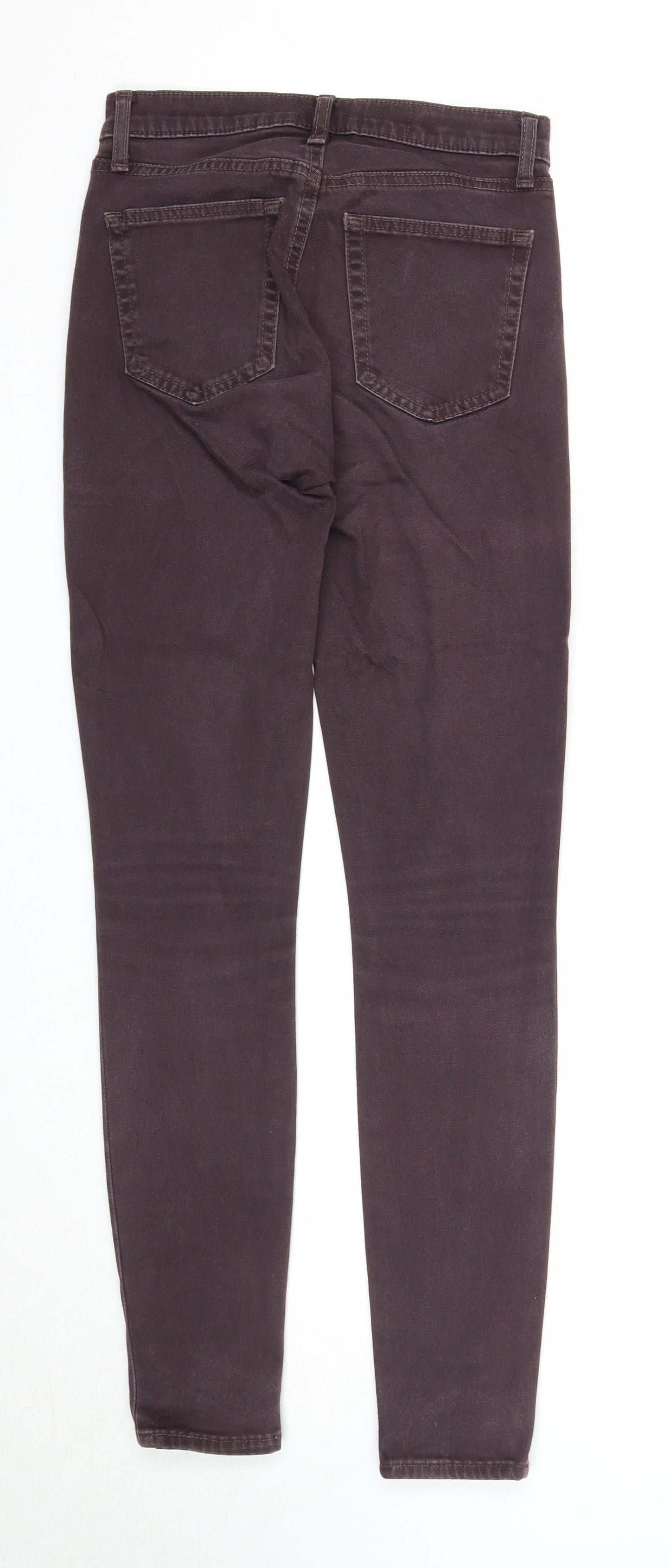 Womens UK Size 25 in Gap Regular Fit Skinny Purple Jeans