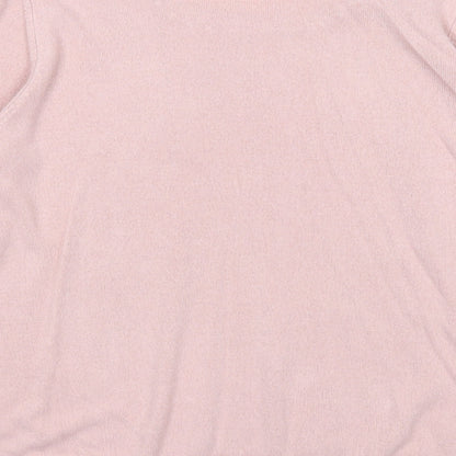 Womens UK Size 16 Marks and Spencer Pink Pullover Jumper